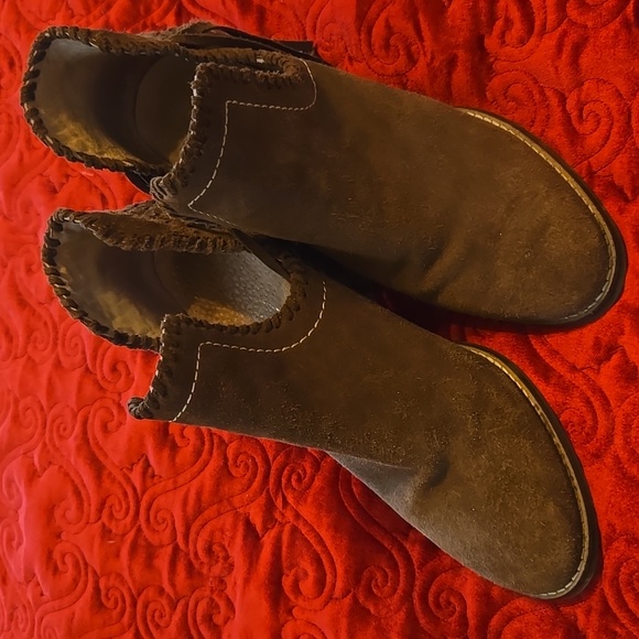 Ariat ankle boots Unbridled women suede Lilybootie whiskey in size 9 - Picture 12 of 14
